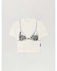 Palm Angels - Palm Bra Baby T-Shirt - Lyst