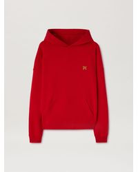 Palm Angels - Hoodie With Dragon - Lyst
