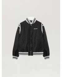 Palm Angels - Monogram Jacquard Bomber Jacket - Lyst