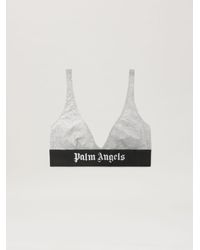 Palm Angels - Classic Logo Mel Triangle Bra - Lyst