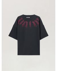 Palm Angels - Big Neck Logo Loose T-Shirt - Lyst