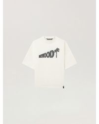 Palm Angels - Sunset Blvd Palm Loose T-Shirt Off - Lyst