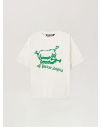 Palm Angels - Skull T-Shirt - Lyst