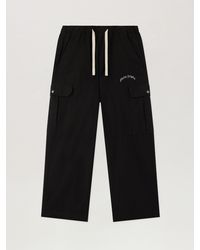 Palm Angels - Curved Logo Loose Cargo Pants - Lyst