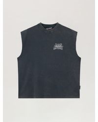Palm Angels - Palm Leaf Distressed Tank - Lyst