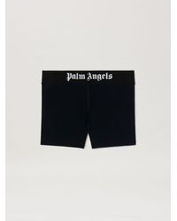 Palm Angels - Logo Sport Shorts - Lyst