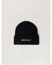 Palm Angels - Classic Logo Ribbed Beanie - Lyst