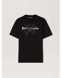 Palm Angels - Monogram Spray City T-Shirt Paris - Lyst
