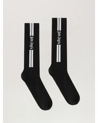 Palm Angels - Classic Logo Track Socks - Lyst