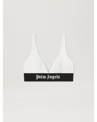 Palm Angels - Classic Logo Triangle Bra - Lyst