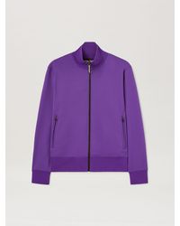 Palm Angels - Back Curved Logo Track Jacket - Lyst