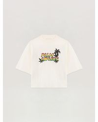 Palm Angels - Sunset Graphic Boxy T-Shirt - Lyst