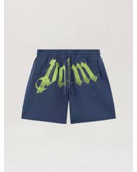 Palm Angels - Big Waist Logo Sweatshorts - Lyst