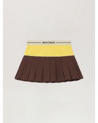 Palm Angels - Classic Logo Pleated Skirt - Lyst