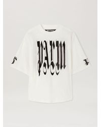 Palm Angels - Gothic Logo Over T-Shirt - Lyst