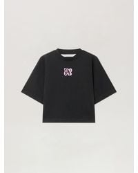 Palm Angels - Cropped T-Shirt - Lyst