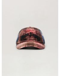 Palm Angels - Curved Logo Check Cap - Lyst
