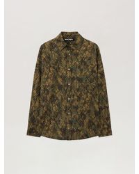Palm Angels - Classic Logo Snake Overshirt - Lyst