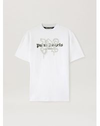 Palm Angels - Monogram Spray City T-shirt Los Angels - Lyst