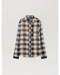 Palm Angels - Classic Logo Check Shirt - Lyst