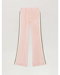 Palm Angels - Logo Flare Chenille Track Pants - Lyst