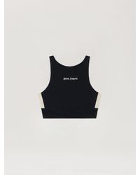 Palm Angels - Classic Logo Active Track Top - Lyst
