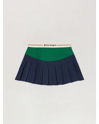 Palm Angels - Classic Logo Pleated Skirt - Lyst