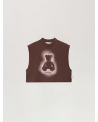 Palm Angels - Spray Bear Boxy Tank Top - Lyst