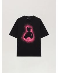 Palm Angels - Spray Bear Regular T-Shirt - Lyst