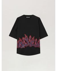 Palm Angels - Flames Over T-Shirt - Lyst