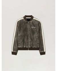 Palm Angels - Classic Logo Track Bomber Jacket - Lyst