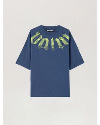 Palm Angels - Big Neck Logo Loose T-Shirt - Lyst