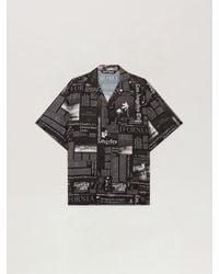 Palm Angels - Paxlatimes News Shirt Mann - Lyst