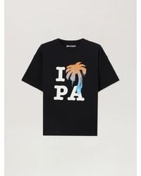 Palm Angels - I Love Pa T-Shirt - Lyst