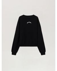 Palm Angels - Back Curved Logo Loose Sweatshirt - Lyst