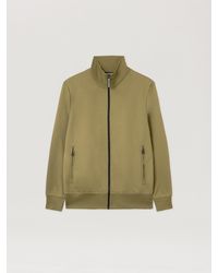 Palm Angels - Curved Logo Track Jacket Army - Lyst