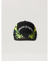Palm Angels - Flames Curved Logo Cap - Lyst