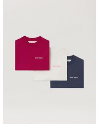 Palm Angels - Classic Logo Loose T-Shirt Pack - Lyst