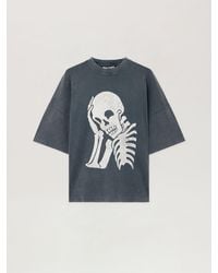 Palm Angels - Skull Loose T-Shirt - Lyst