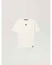 Palm Angels - Palm Tree Statement Regular T-Shirt Off - Lyst
