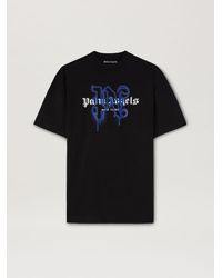 Palm Angels - Monogram Spray City T-Shirt New York - Lyst