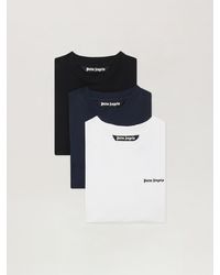 Palm Angels - Classic Logo T-Shirt Tripack - Lyst