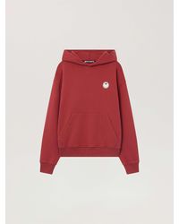 Palm Angels - Palm Tree Regular Hoodie Brick - Lyst