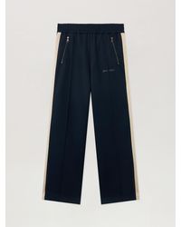 Palm Angels - Classic Logo Zip-Up Track Pants Dark - Lyst