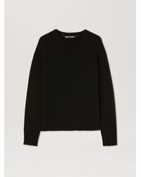 Palm Angels - Curved-logo Jumper - Lyst