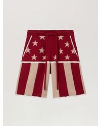 Palm Angels - Stars And Stripes Shorts - Lyst
