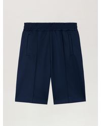 Palm Angels - Back Curved Logo Track Shorts - Lyst
