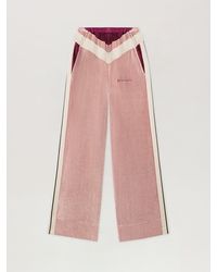 Palm Angels - Colorblock Chenille Track Pants Soft - Lyst