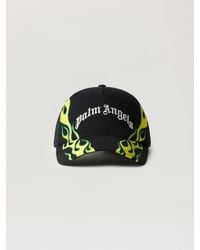 Palm Angels - Flames Curved Logo Cap - Lyst