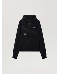 Palm Angels - Surfer Dreams Knit Zip-Up Hoodie - Lyst